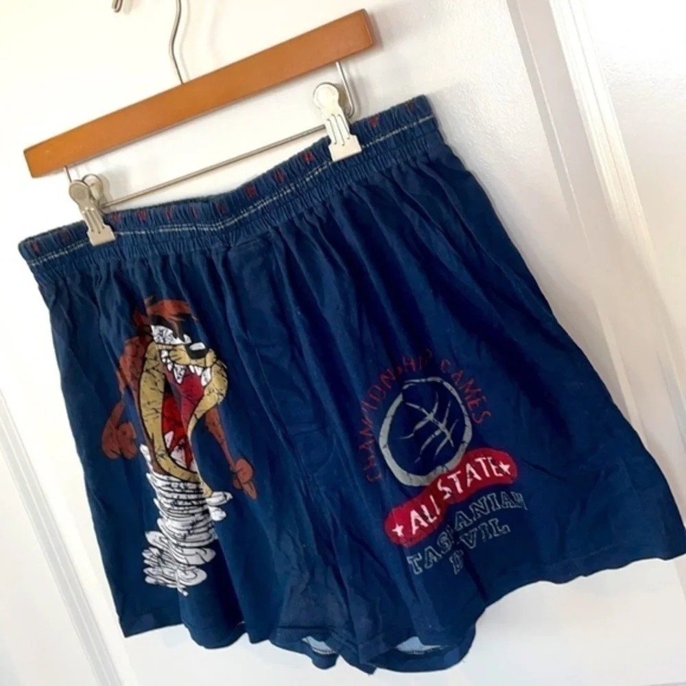 WARNER BROS. | VINTAGE Circa 1999 Tasmanian Devil Men’s Boxer Shorts Size Medium